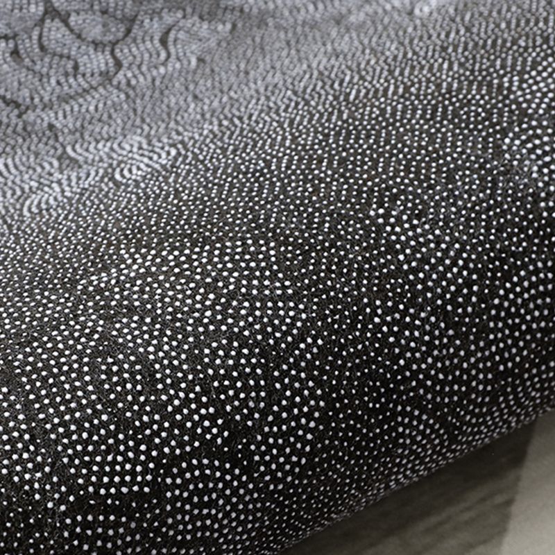 Trendy Rectangle Print Indoor Rug Polyester Carpet Non-Slip Backing Area Rug for Home Decoration