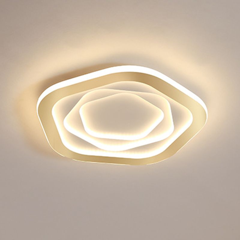 Acryl bloem inbouw plafondarmatuur moderne stijl LED dichtbij plafond verlichtingsarmatuur