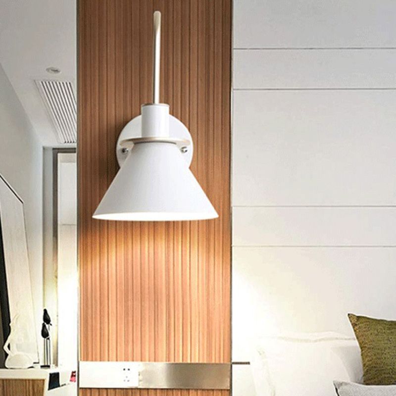 Nordic Simplicity Lights Wall Lights Metallic Gnonce Lights pour le chevet