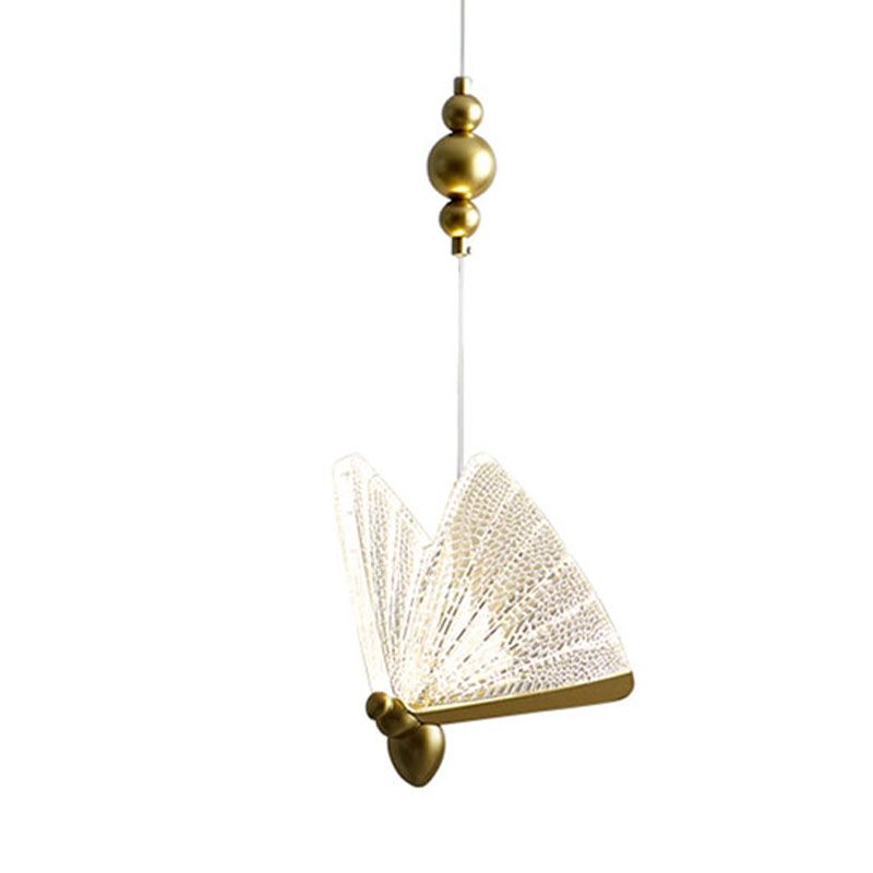 Klarer Schmetterling hängende Deckenleuchte modern