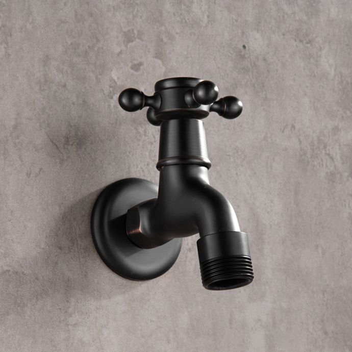 Widespread Bathroom Sink Faucet Wall Mounted Cross Handle Faucet
