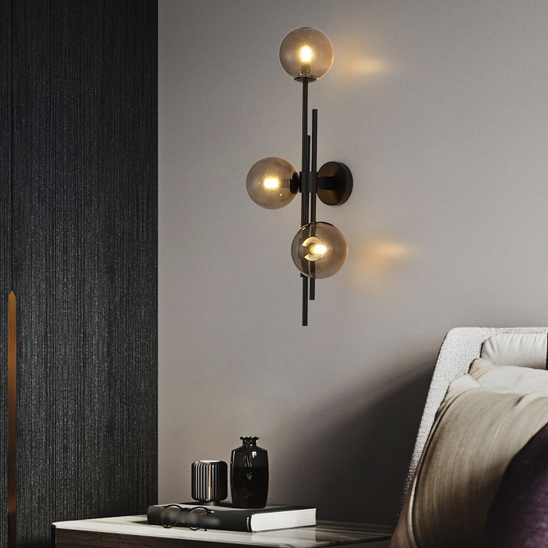 Glasbällchen Leuchte Leuchte Nordische Wandhalterung Leuchte für Schlafzimmer