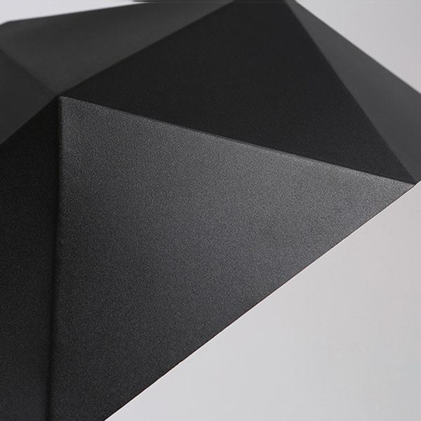 Forme de bol en métal Lumières suspendues de style moderne 1 Tête Hanging Mount Fixture pour le restaurant