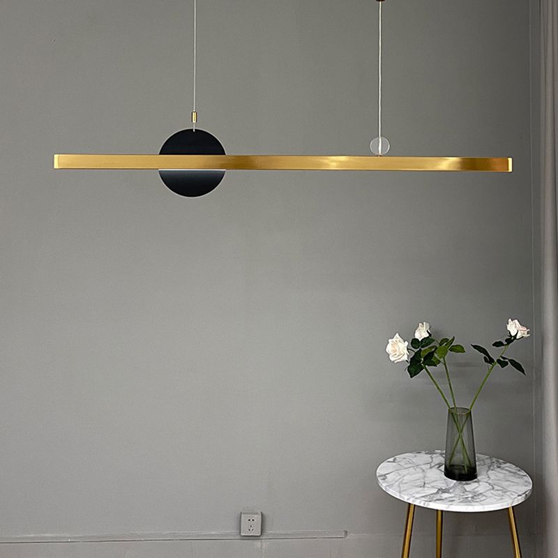 1 luminaire de l'île géométrique légère