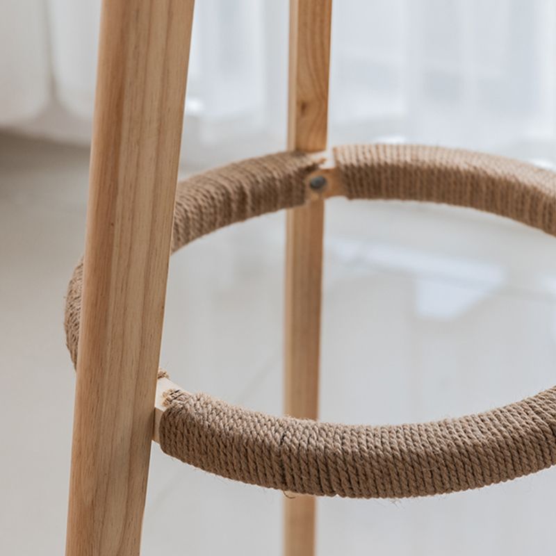 Contemporary Round Bar Set 1/3 Pieces Wooden Pub Table Set for Home