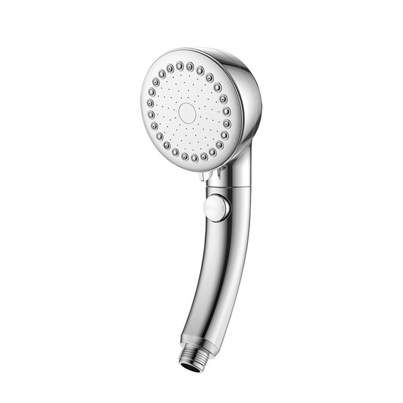 Modern Plastic Shower Head Bathroom Shower Head with Adjustable Spray Pattern