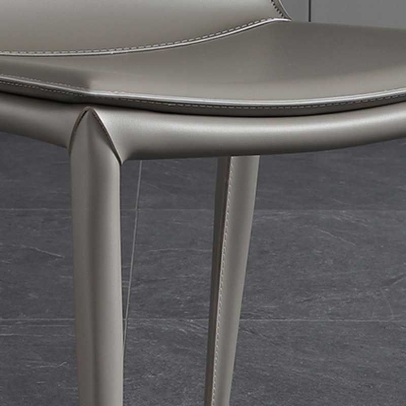 Contemporary Kitchen PU Leather Dining Side Chair Parson Dining Side Chair