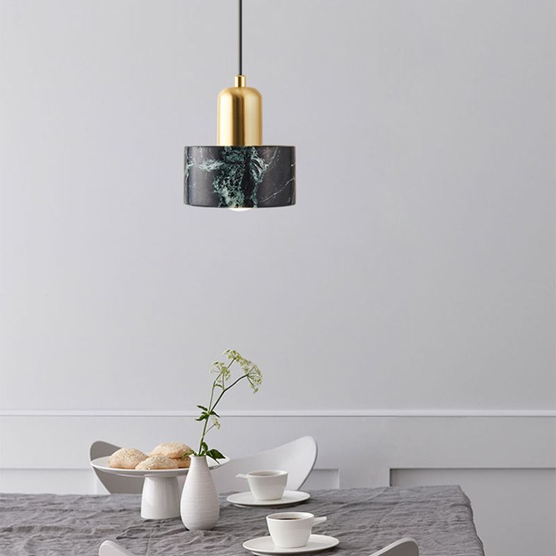 Modern Marble One Blub Pendant Light for Bedroom Dinning Room Lighting Fixture