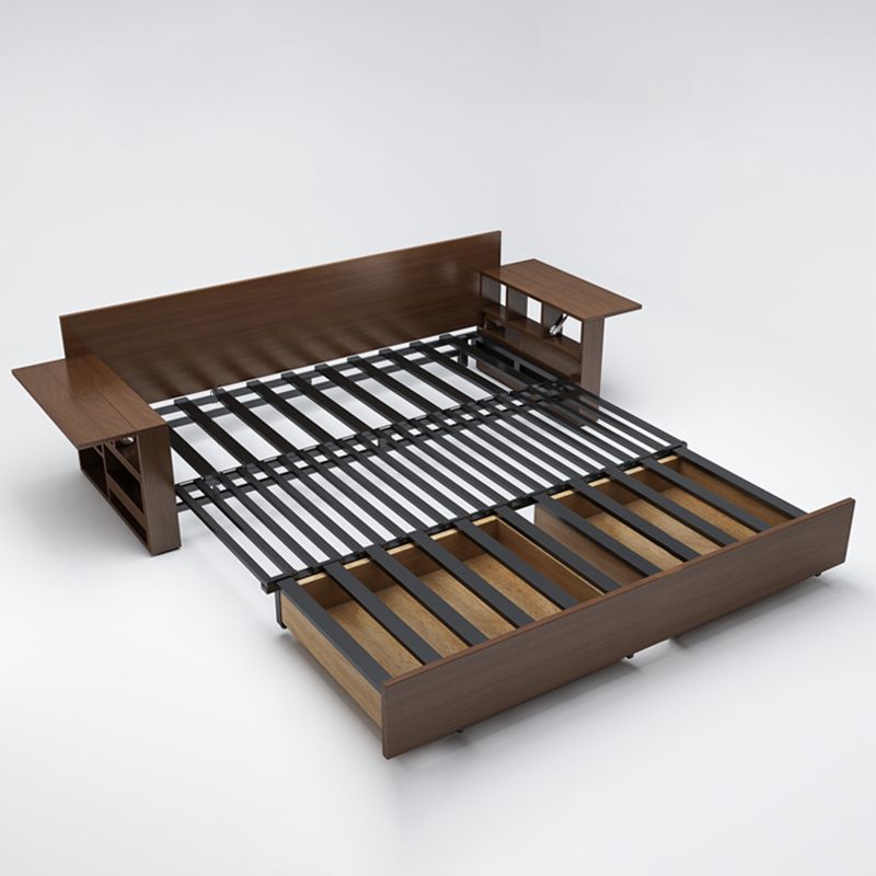 30" Wide Contemporary Sleeper Sofa Futon Gray Storage Sleeper Sofa