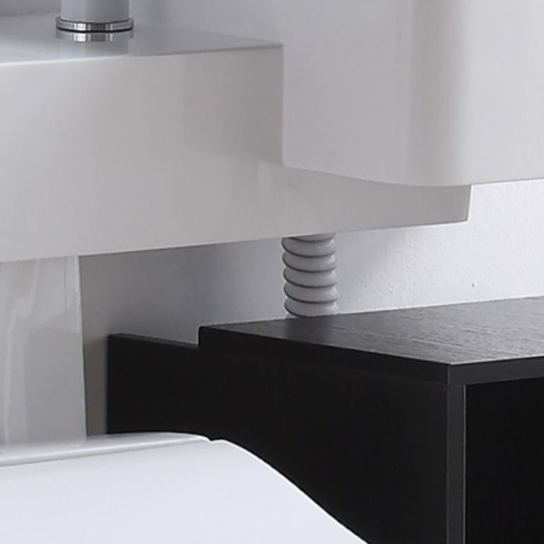 Contemporary Flush Toilet Floor Mount One-Piece Toilet Toilet Bowl