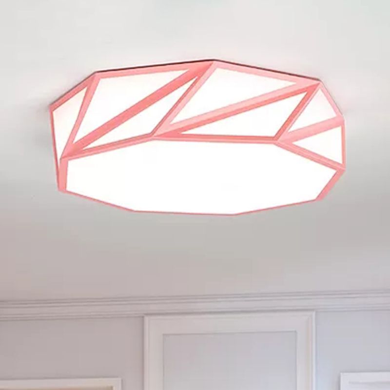 Macaron mode LED plafonnier adultes enfants chambre acrylique fluorescent