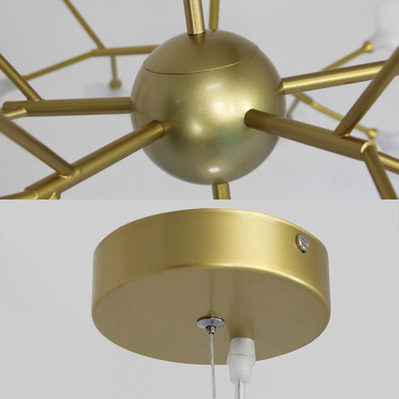 Branching Chandelier Light Fixture Modern Designer Acrylic Pendant Lighting for Restaurant