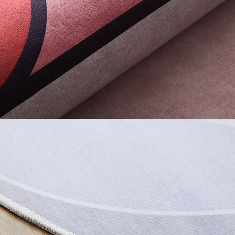 Nieuwheid woonkamer vloerkam multi-gekleurde kleurblokken tapijt polyster anti-slip achtergrondstain-resistente binnenkapper