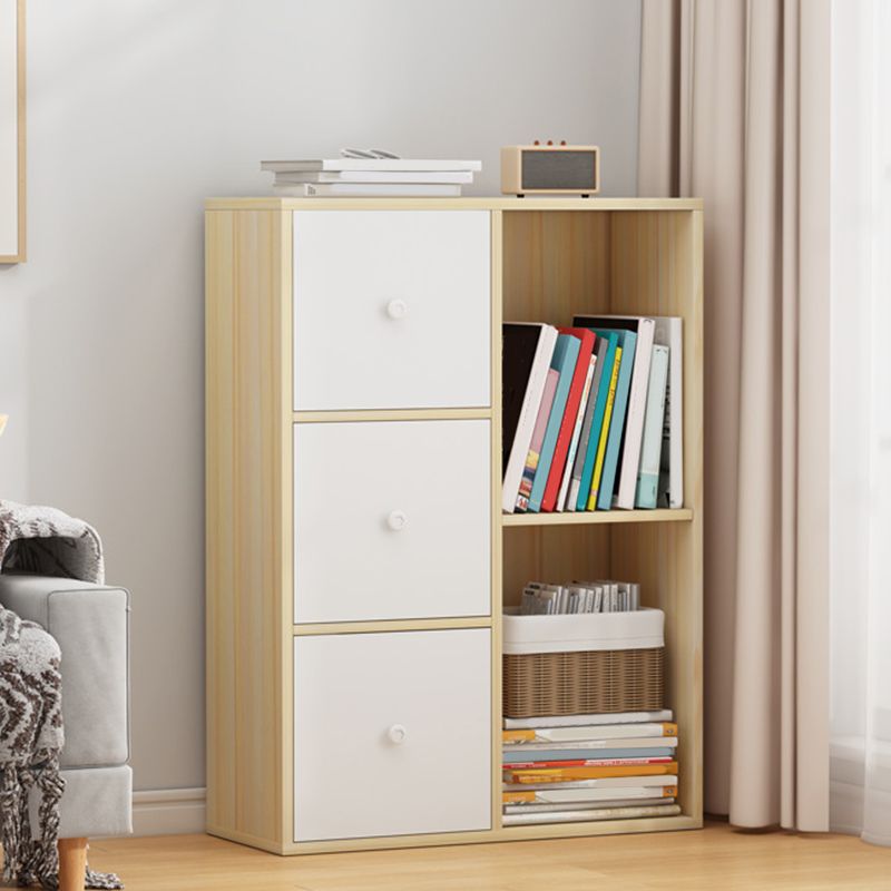 Modern & Contemporary Bookshelf Vertical Shelf Bookcase for Office