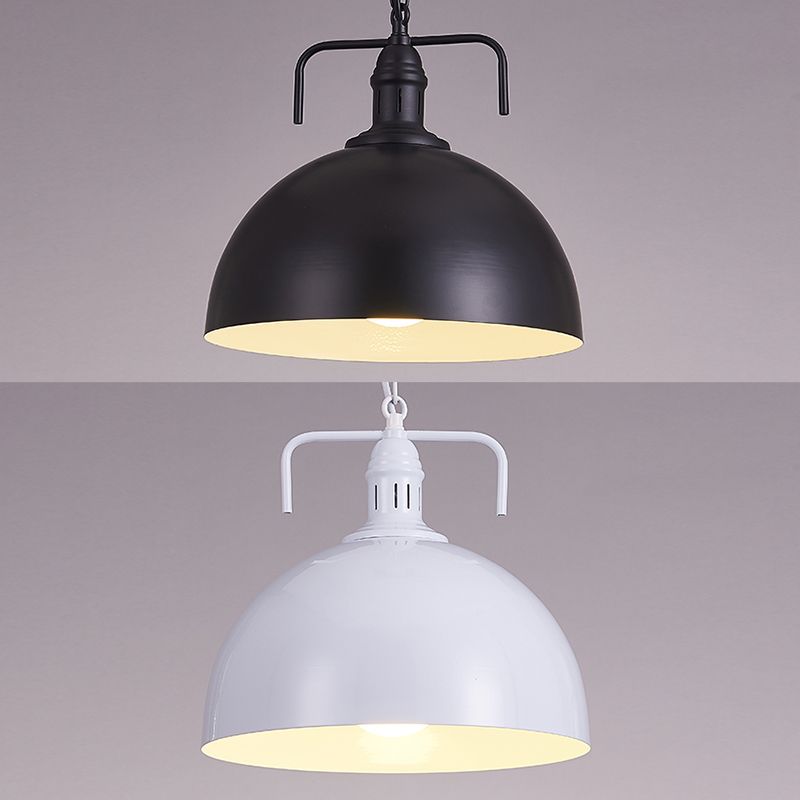 Lumière suspendue industrielle colorée d'éclairage de pendentif en métal pour le salon