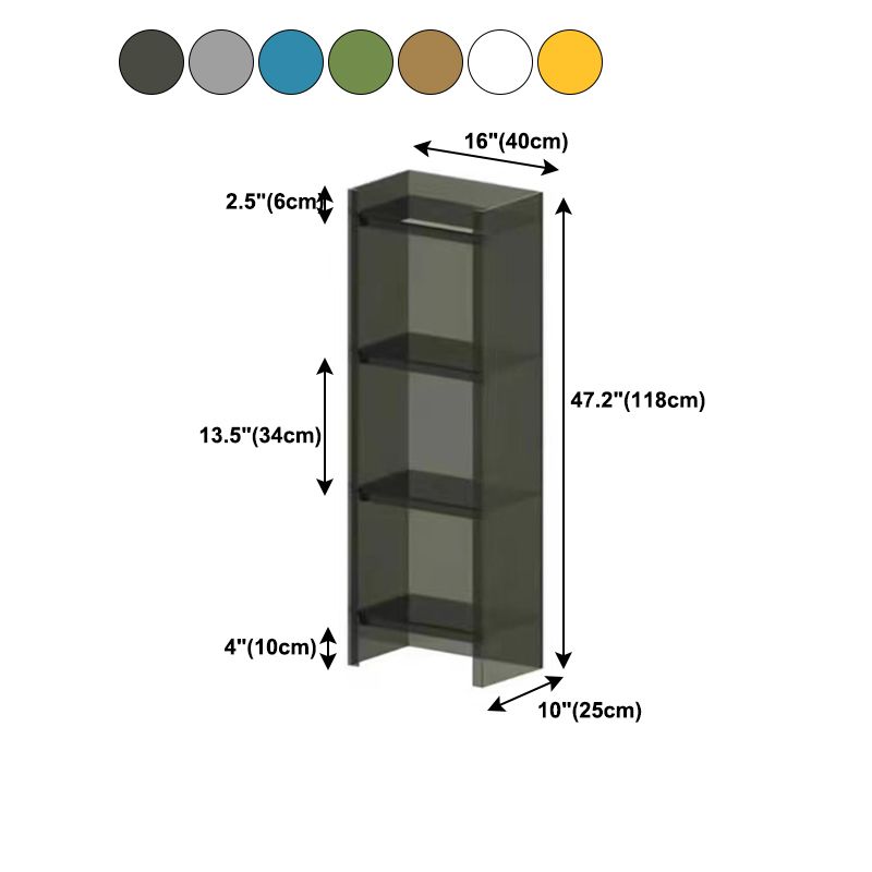 Libreria standard acrilica verticale 4/5-robry