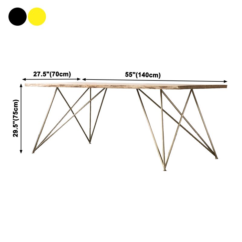 Traditional Luxury Rectangle Dining Site Table Solid Wood Dining Room Home Furniture