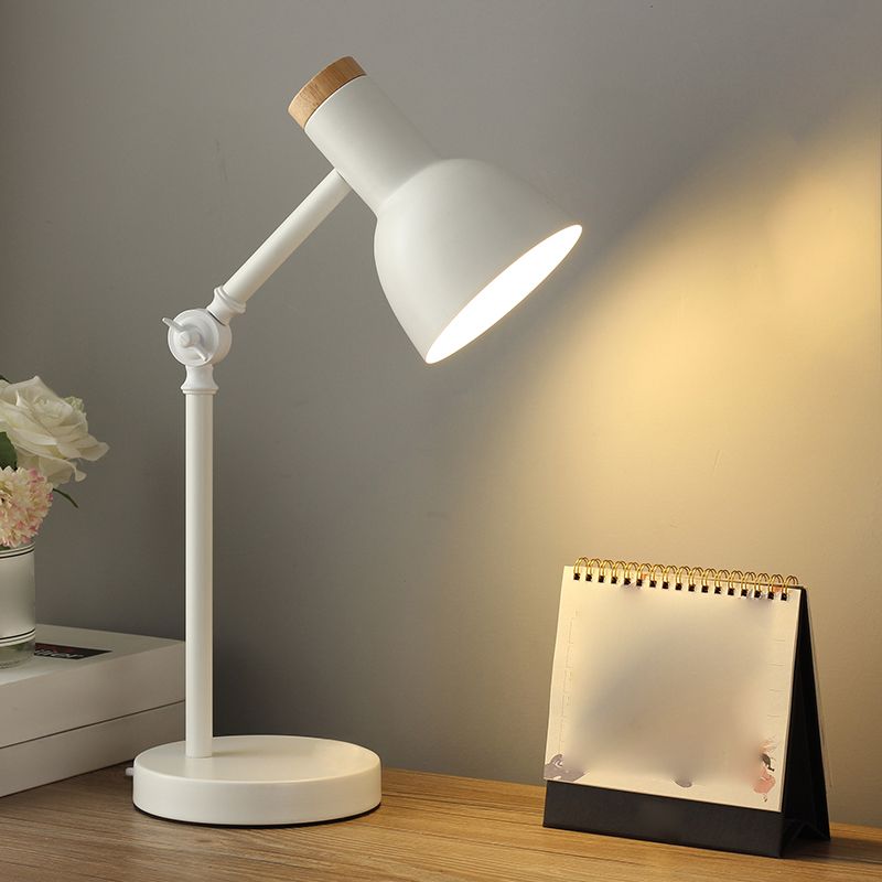 Macchero in metallo Light 1 luci da letto da letto da letto con tonalità a campana