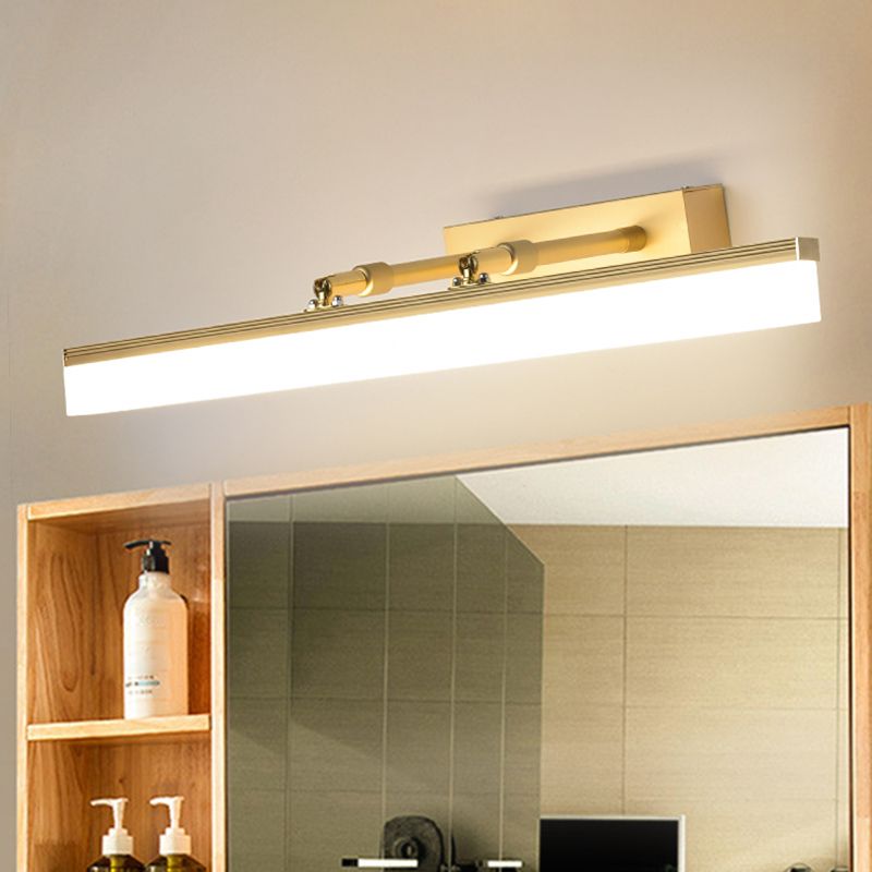 Accampella a switch a switing da muro di sfumatura moderna in metallo 1 lampada con applique in ottone