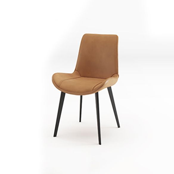 Modern Sintered Stone Dining Room Set with Black Base Dining Furniture for Home Use