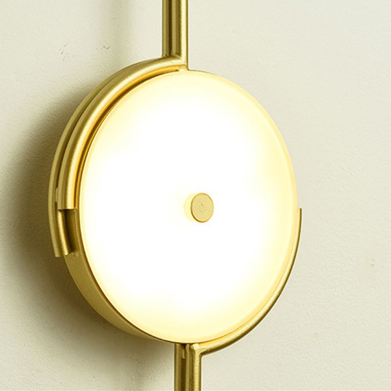 Contemporary Wall Sconce Metal LED Wall Light Fixture for Bedroom