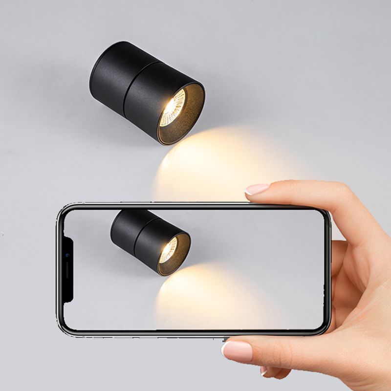 Metall Halbzylinder Bündig Deckenleuchte Moderne Stil 1 Licht Bündige Deckenleuchte