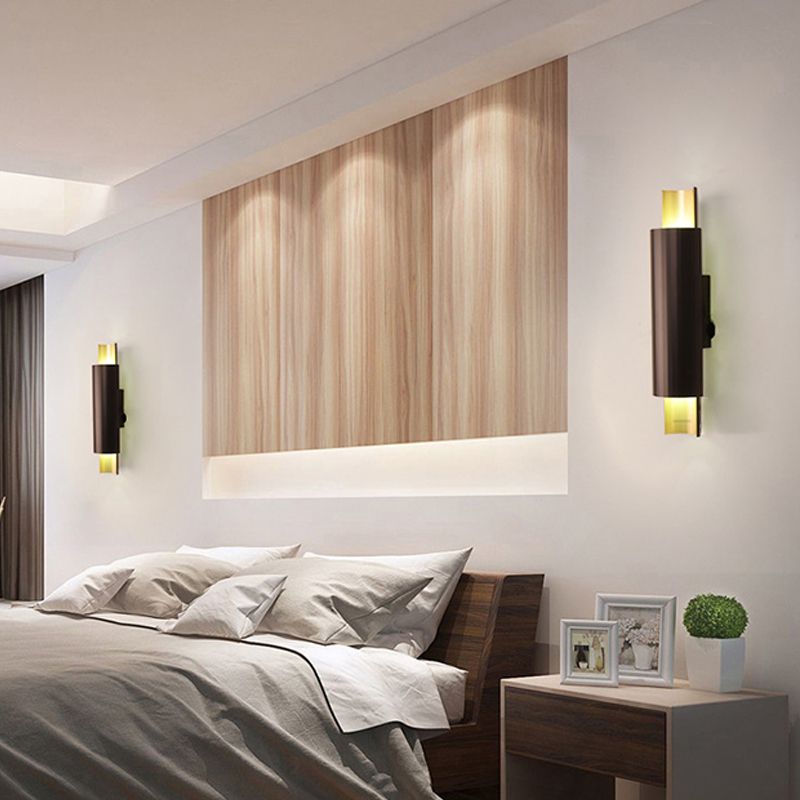 Estilo moderno Simplicidad Diconterse de pared Simplé de hierro Foyer Factura de iluminación de montaje en descarga