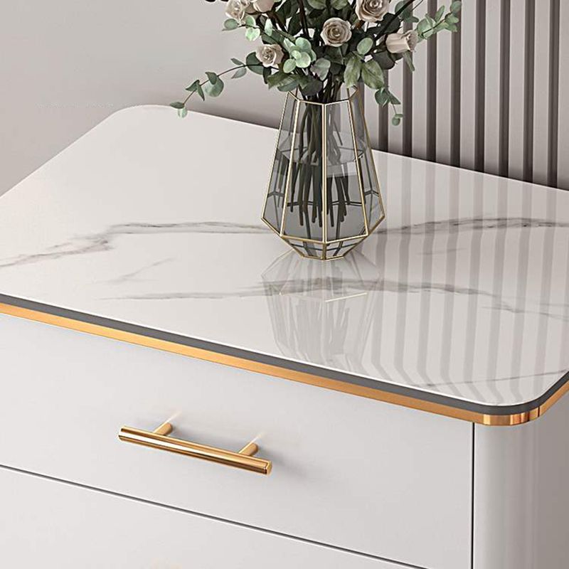 15.74" Wide Wood Accent Chest with Straight Legs Contemporary Chest