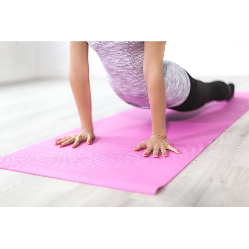 Yoga Contemporary Wall Mural Mildew Resistant Wallpaper for Wall Decor