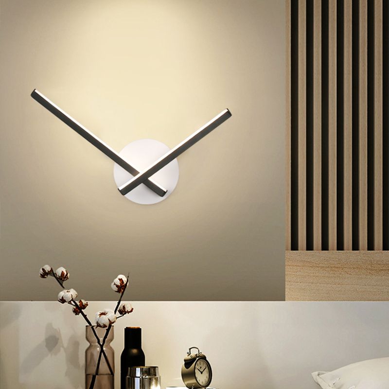 Lineare Form Metall Wandleuchte modern