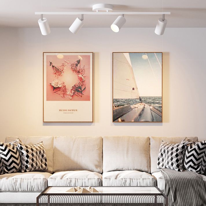 Moderno binario Illuminazione Minimalista Stile Superficie Montato e Regolabile Ferro Downlight per Soggiorno Casa senza Luce Principale
