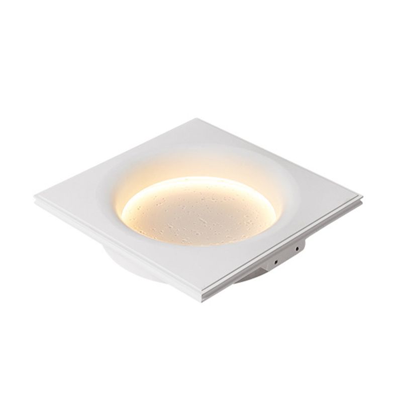 Single Modern Wall Light Sconce Stone LED Wall Mounted Light