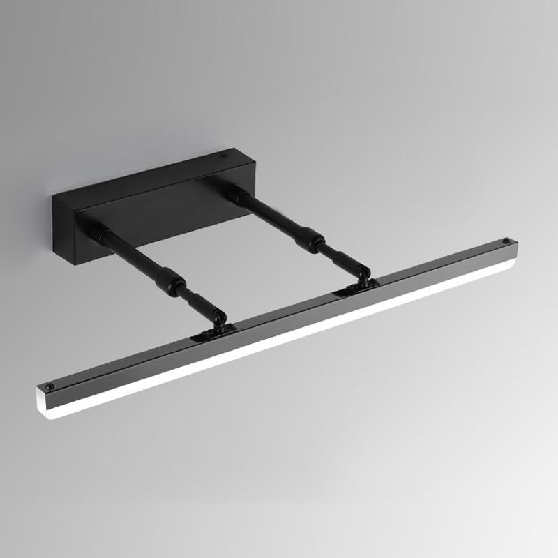 Accesorio de lámparas de espejo LED de estilo moderno nórdico Smart Smart ajustable Mirror de luz para baño