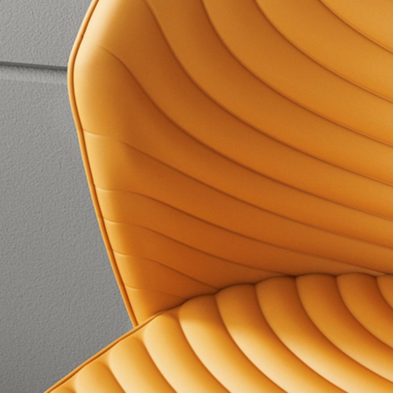 Modern Style Rotatable Barstool Pu Leather Counter Bar Stool with Metal Legs