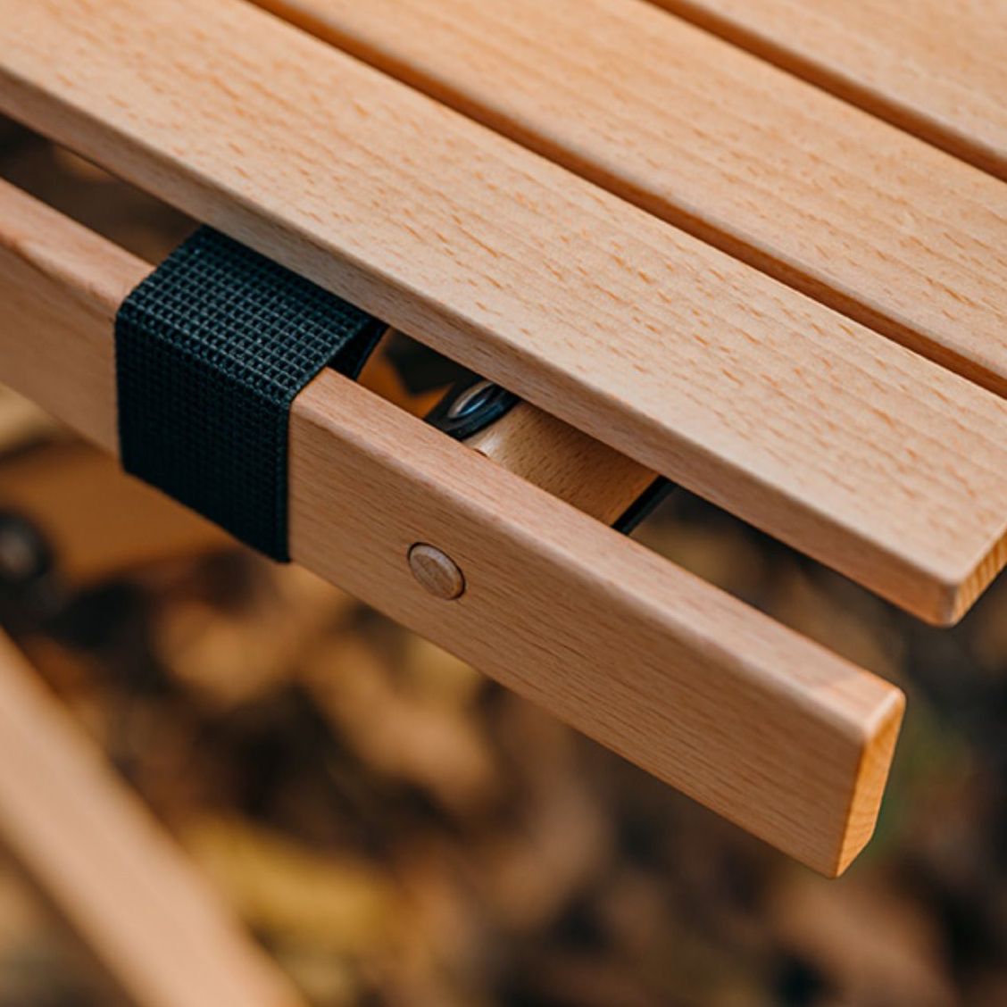 Solid Wood Removable Camping Table Modern Rectangle Camping Table