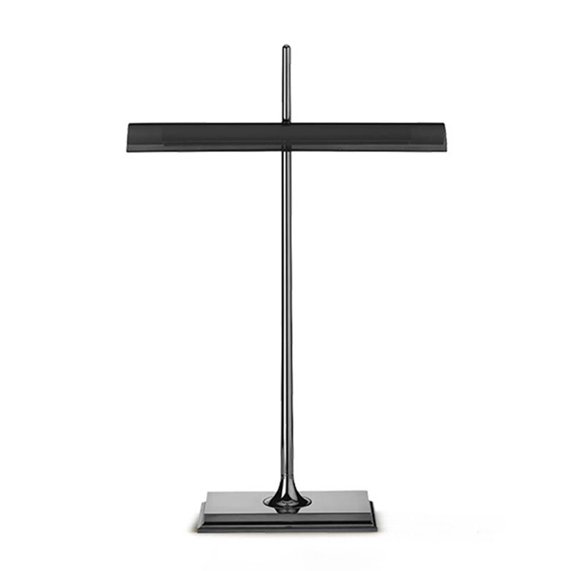 1 Light Linear Table Lamp Contemporary Metal Night Table Lamps for Study Room