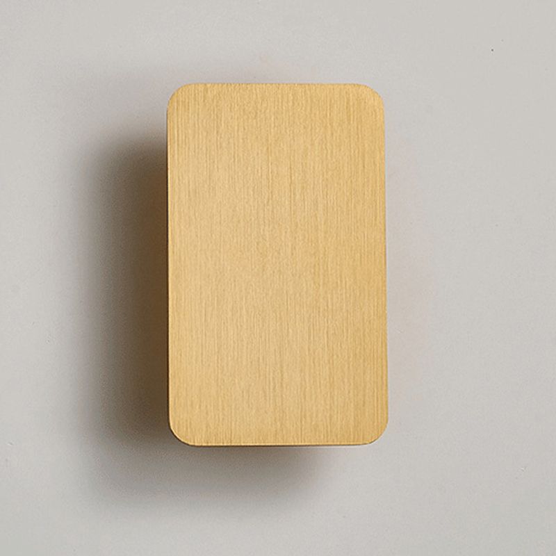 Moderner Stil Rechteck Wandleuchte Metall 2 Licht Wandmontage Leuchten