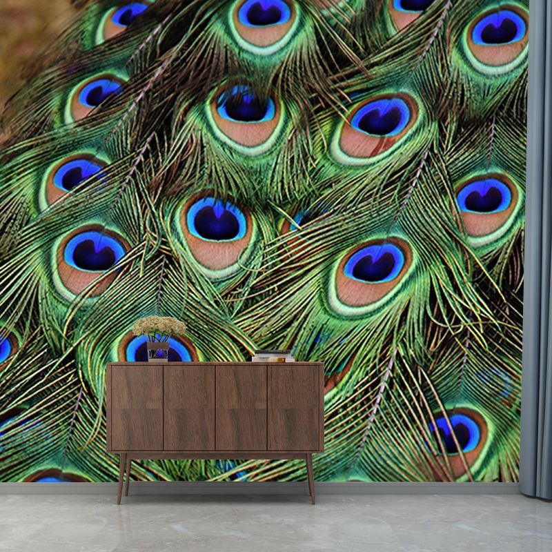 Photography Wallpaper Living Room Mildew Resistant Modern Feather Wall Mural