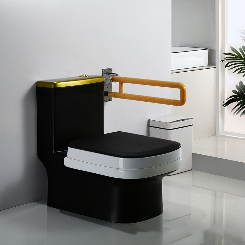 Siphon Jet Toilet Water Efficient Compact Toilet with Ceramic Glazed Surface