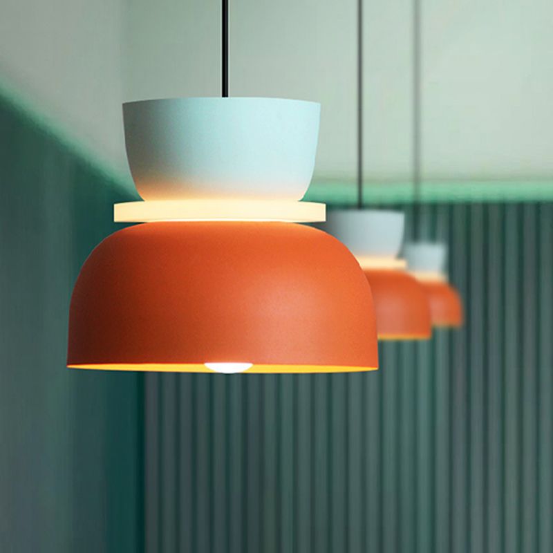 Macaron Bloblocking Spender Lamp Metal 1 Sospensione Luce Light per soggiorno