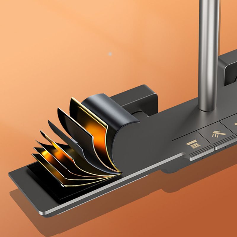 Modern Shower Head Combo Gray Valve Included Tub and Shower Faucet