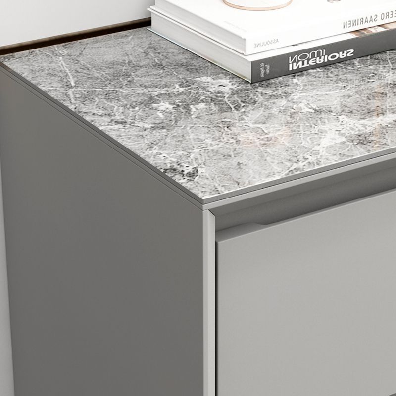 15.6-inch W Modern Storage Chest Stone Storage Chest Dresser with 3/6 Drawers