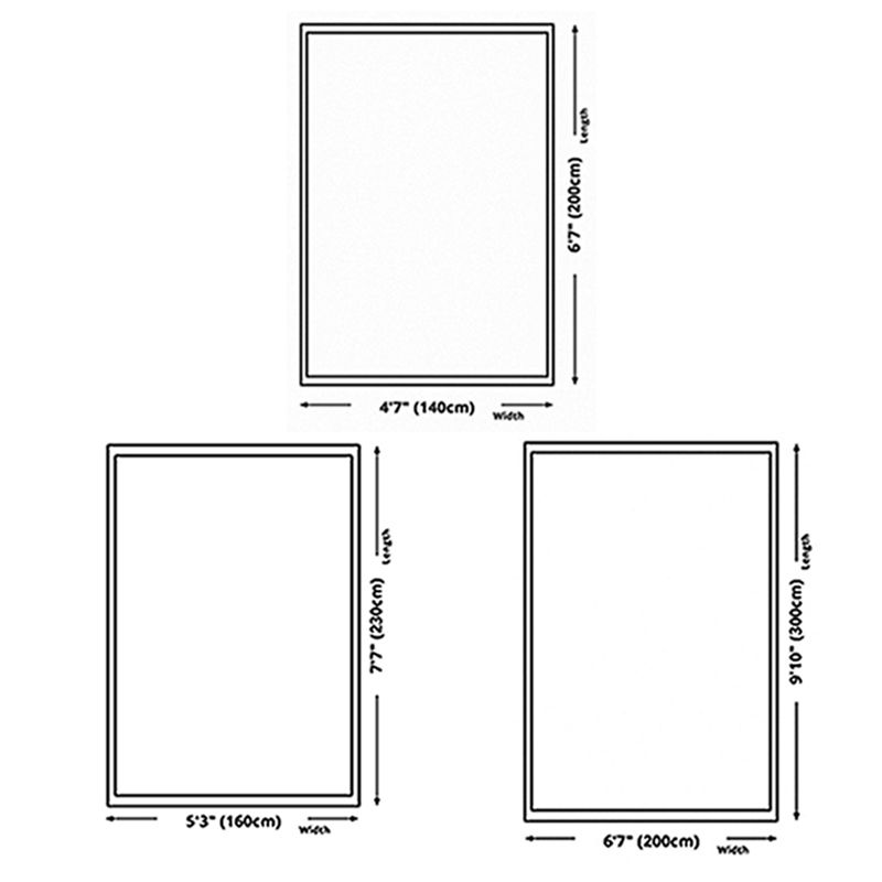 Khaki Tone Area Carpet Modern Indoor Rug Polyester Washable Carpet with Non-Slip Backing