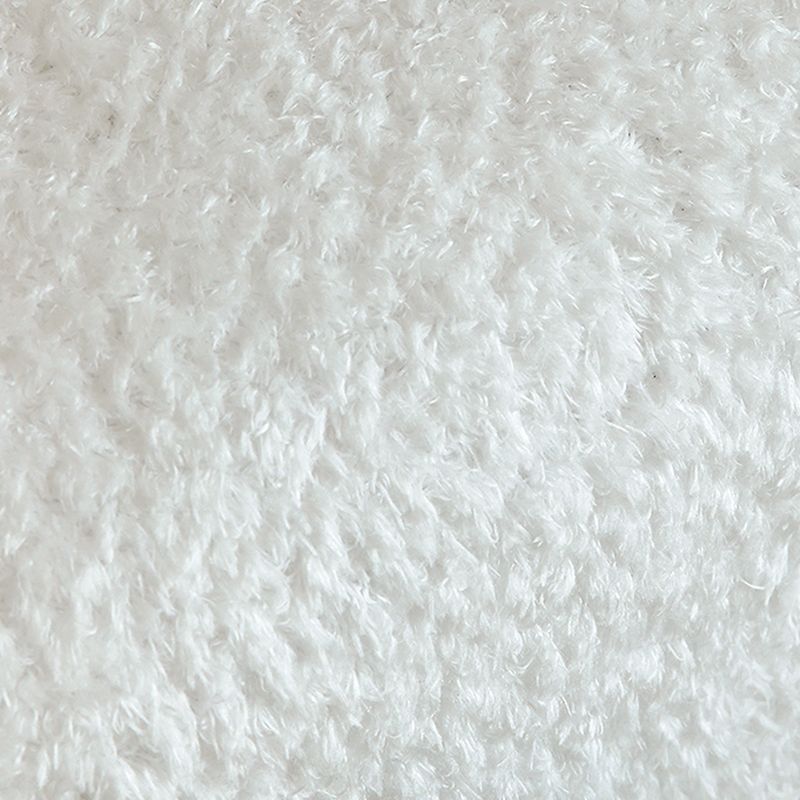 Solid Color Armless Lounge Chair Pillow Back Bedroom Side Chair