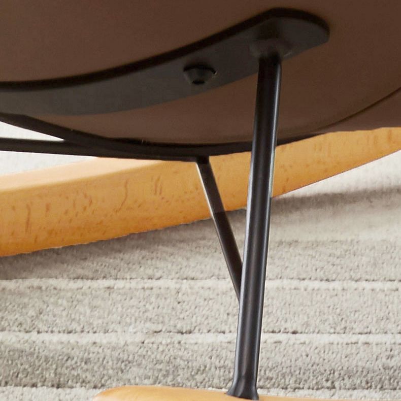 Light Luxury Style Single Leisure Chaise Rocking Chair Lounge Lazy Chair