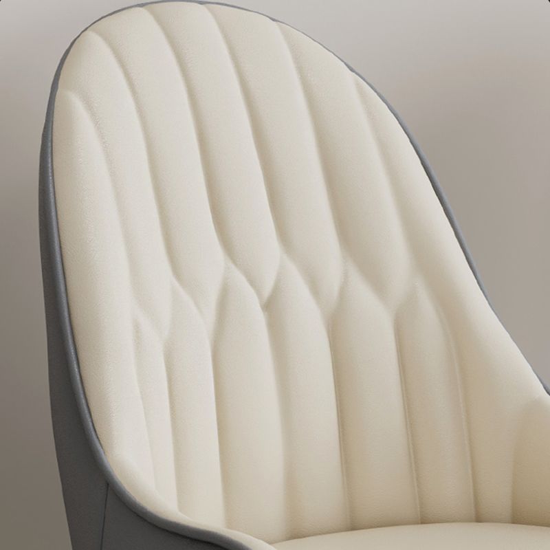 Chaises en métal de style scandinave, ensemble de chaises de cuisine et de salle à manger avec bras à dossier solide