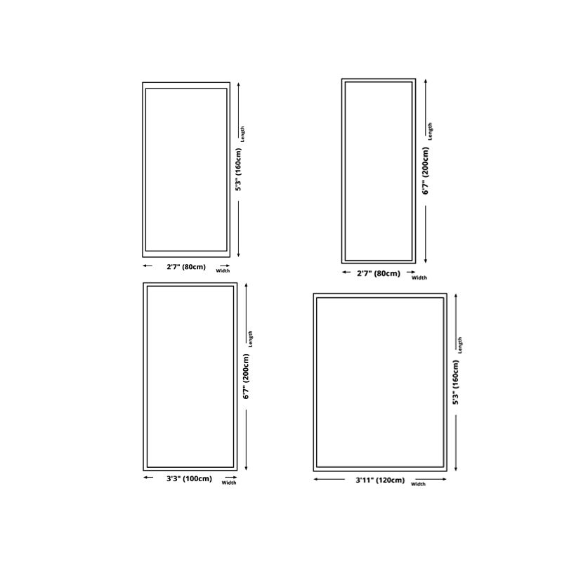 Khaki Modern Rug Polyester Curve Indoor Rug Non-Slip Backing Rug for Home Decor