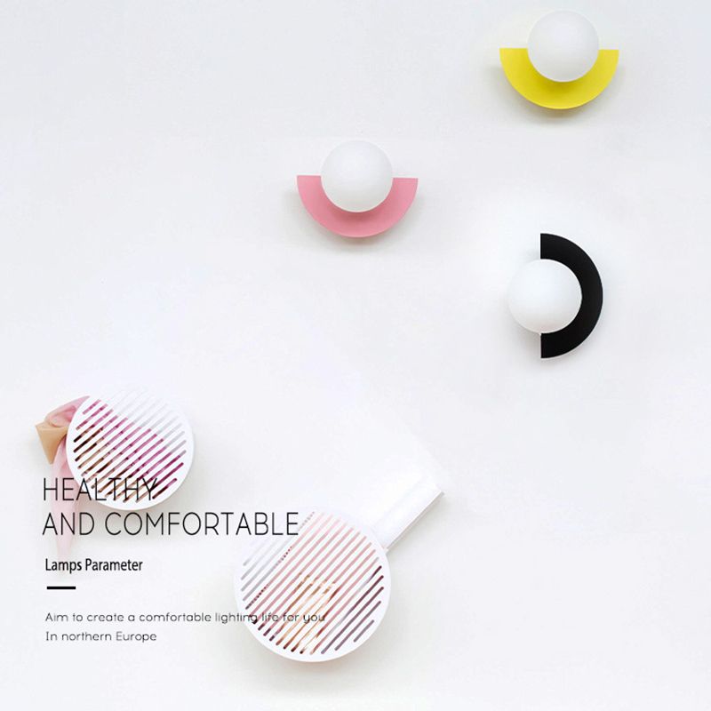 Contemporary Wall Light Macaron Lighting for Dining Room Foyer