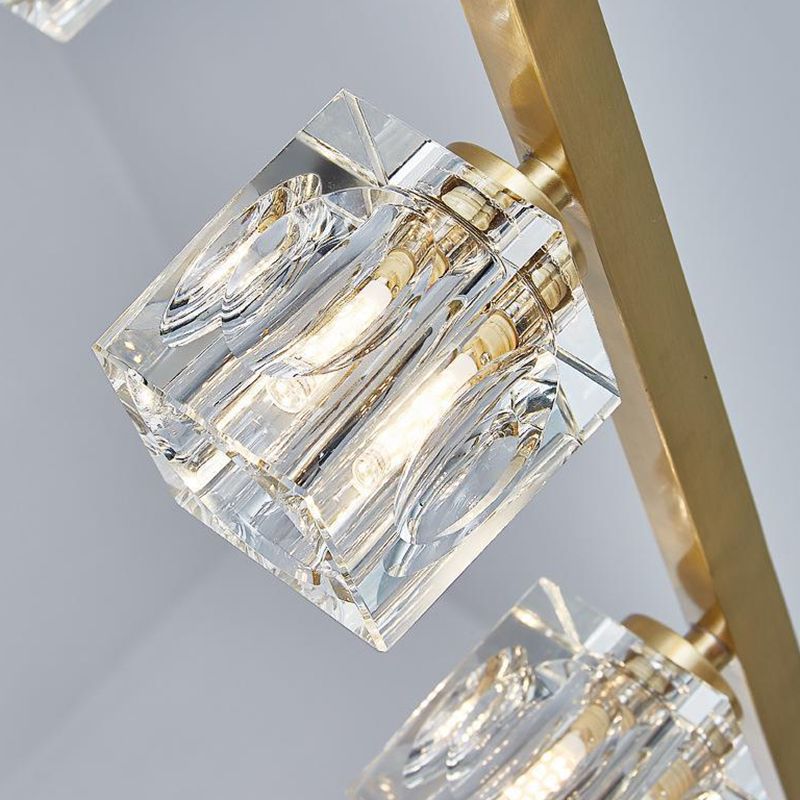 4/5/6-Light Modernism Golden Kitchen Island Lighting LED Ceiling Light for Foyer