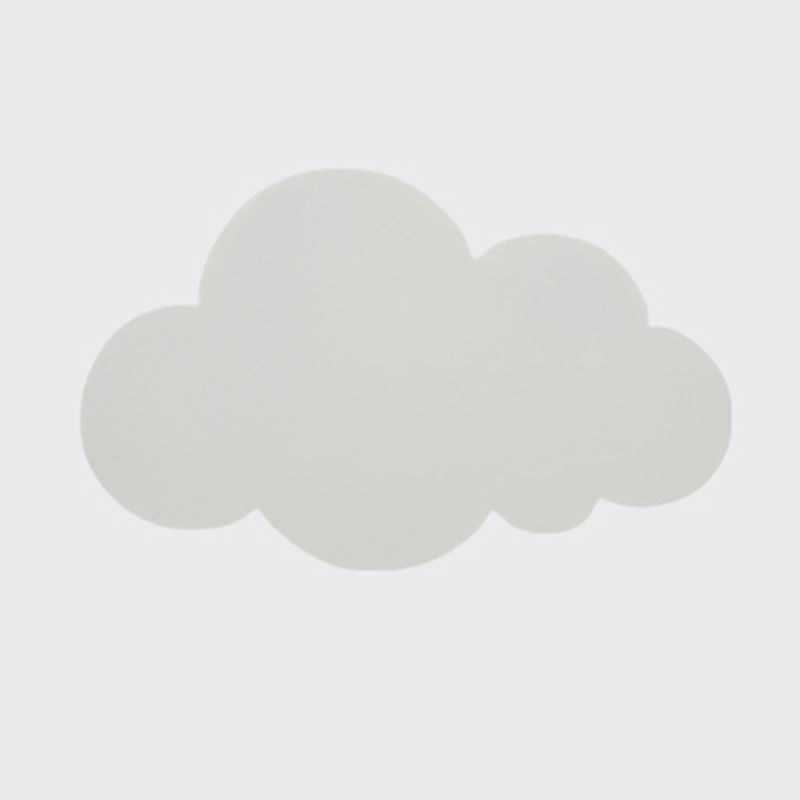 Nordic Style Iron Wall Light Cloud Shape Wall Lamp for Children's Room